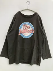 AMERICAN HOLIC アメリカンホリック Tシャツ/カットソー L グレー 前面プリント ブランドロゴ ミドル丈 半端袖 クルーネック(丸首)