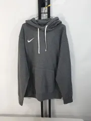 NIKE ナイキ フーディー Tシャツ パーク20 Classic スウッシュ 起毛 フーディー チャコールグレー XL