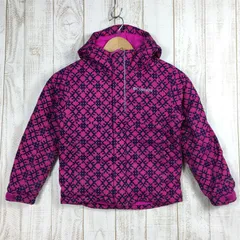 📦️Kid's XS ピンク系 Columbia ( コロンビア ) ユース バガセット Youth Buga Set ジャケットのみ キッズ スキーウェア インサレーション フーディ SY0030 Kid's  化繊インサレーション アウタ