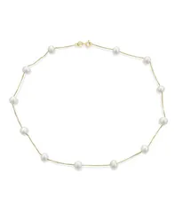 ブリング レディース アクセサリー ネックレス・チョーカー・ペンダントトップ レース Bling Jewelry Tin Cup Freshwater Cultured Pearl Natural Stonecklace Chain Station Yello