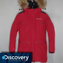 DISCOVERY/レディース 90サイズ/ダウンマウンテンパーカー WHO ファージャケット 登山 アウター/ダルスン ヴィンテージ 187