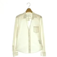 フランク&アイリーン Frank&Eileen BARRY コットンシャツ ブラウス XS ホワイト /DF ■OS