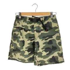 グラミチ GRAMICCI G-SHORTS カモ柄ジップショーツ メンズ JPN：S 