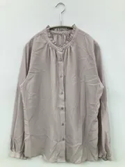 earth music&ecology アースミュージックアンドエコロジー シャツ/ブラウス F グレー