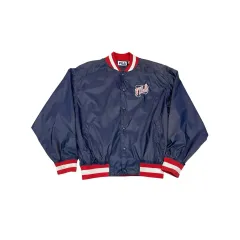 80s FILA(フィラ) オールドスクール ナイロン ベースボール ブルゾン