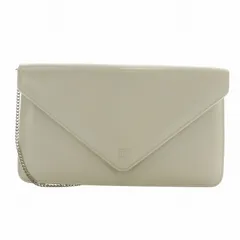 バルマン BALMAIN ショルダーバッグ レザー チェーン ロゴ 白 ホワイト /XZ ■GY11のサムネイル