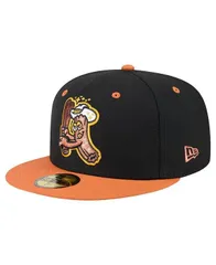 ニューエラ メンズ アクセサリー 帽子 New Era Mens BlackOrange San Jose Giants Copa de la Diversion 59FIFTY Fitted Hat Black Orange ブラック