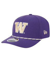 뉴 엘라 남성 액세서리 모자 New Era Mens Purple Washington Huskies Game Day MultiRope 9SEVENTY StretchSnap H