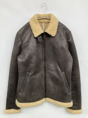 ZARA MAN ザラマン ムートンコート S ブラウン