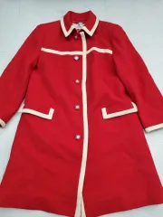 クレージュ ウール カシミア コート 55