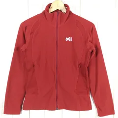 ✉️Women's XS レッド系 Millet ( ミレー ) レディース マイクロ グリッド ジャケット Ld Micro Grid Jacket フリース MIV2713 International Women's  フリース アウター ジ