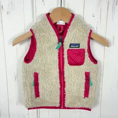 ✉️Kid's 12-18M ベージュ系 2015 Patagonia ( パタゴニア ) ベビー レトロ X ベスト Baby Retro X Vest NTPF ポリエステル ウェア トップス ベスト フリース z00055682 NTPF フリー