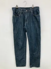GAP ギャップ デニムパンツ 30 | 32 ネイビー フルレングス 無地 スタンダード ストレート レギュラー リジッド・ワンウォッシュ
