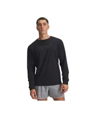アンダーアーマー メンズ トップス Tシャツ 長袖 Under Armour Mens Project Rock LongSleeve TShirt Black Anthracite ブラック
