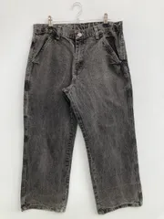 Wrangler ラングラー デニムパンツ ブラック フルレングス 無地 ワンポイント スタンダード ストレート レギュラー ヴィンテージ
