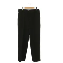 23区 オンワード樫山 マイスタンダード MY STANDARD テーパードパンツ スラックス 44 ブラック /DF ■OS