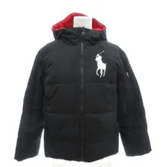 ポロ バイ ラルフローレン Polo by Ralph Lauren フーデットジャケット ダウン M 黒 ブラック /MG ■ECD001のサムネイル