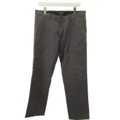 バナナリパブリック BANANA REPUBLIC パンツ スラックス テーパード ストライプ 33×32 グレー /XZ ■ECD001