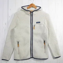 📦️Women's XS アイボリー系 2019 Patagonia ( パタゴニア ) レトロ パイル フーディ PLCN ポリエステル ウェア トップス アウター ジャケット フリース z00050616 PLCN フリース アウター ジャケット