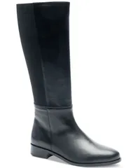 ブルーノマグリ レディース シューズ ブーツ・レインブーツ Bruno Magli Womens Pisa Stretch Riding Boots Black ブラックのサムネイル