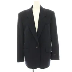 アクアスキュータム AQUASCUTUM テーラードジャケット シングル 1B ウール 紺 ネイビー /HN