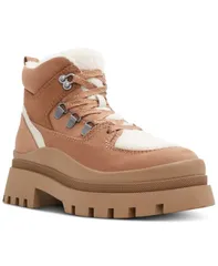 アルド レディース シューズ ブーツ・レインブーツ アンクル ブーツ レース ALDO Womens Cozettia LaceUp Lug Sole Ankle Booties Copperのサムネイル