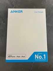 【新品未開封】Anker Power Bank (10000mAh, Fusion, Built-In USB-C ケーブル) 型番 A1637112 ホワイト
