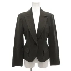 ケーティー キヨコ タカセ  K.T KIYOKO TAKASE テーラードジャケット ブレザー ウール カシミヤ混 9 グレー シングル /FFのサムネイル