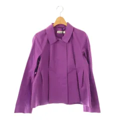 ジルサンダー JIL SANDER ジャケット シルク混 34 紫 パープル /NR ■GY57のサムネイル