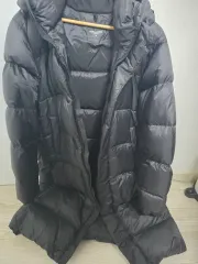 XL ムシンサスタンダード スポーツ チーム スポーツ ロング ウィンタージャケット ブラック ダウンジャケット ロング丈