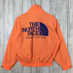 ✉️Men's S オレンジ系 The North Face ( ザ・ノースフェイス ) バックロゴ ナイロン ジャケット Back-Logo Nylon Jacket ブルゾン ジャンパー オールド ビンテージ 入手困難 NP2230M A