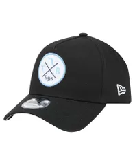 ニューエラ メンズ アクセサリー 帽子 New Era Mens Black Tampa Bay Rays 9FORTY AFrame Adjustable Hat Black ブラック