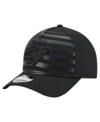 뉴 엘라 남성 액세서리 모자 New Era Mens Black Minnesota Wild Game Day Stealth Flag 9FORTY AFrame Adjustable