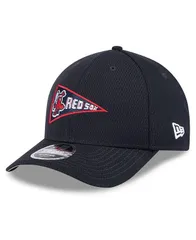ニューエラ メンズ アクセサリー 帽子 New Era Mens Navy Boston Red Sox 2025 MLB Clubhouse 9FORTY MCrown Adjustable Hat Navy ネイビー