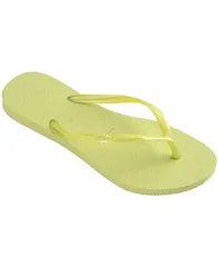 ハワイアナス レディース シューズ サンダル Havaianas Womens Slim Slip On Sandals Matcha Green グリーン