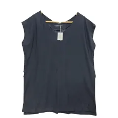 未使用品 INGNI ブラック ノースリーブ ブラウス M