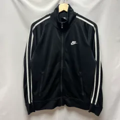 正規品/L NIKE ナイキ スウッシュ サイドライン ブラック トレーニング ジップアップ ジャージ ジャケット
