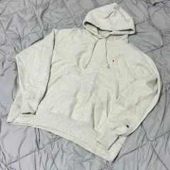 チャンピオン 12oz リバースウィーブ 起毛 WHO フーディ XL オートミール カラー