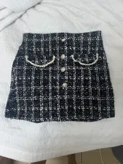 ツイード ミニスカート