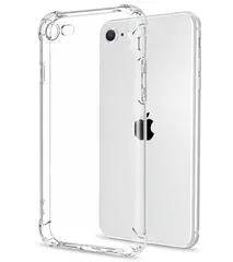 TPU アイフォン7/8 柔軟 用カバー 薄型 PinLiSheng 耐衝撃 (クリア 背面 TPU クリアシリコンケース iPhone 高い iphone SE2 iphone iPhone スマホカバー SE3 2022 iPhone8 ケース2020 i