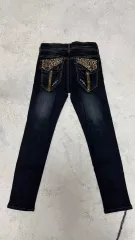 ギャル レオパード スキニージーン