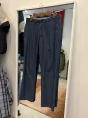 ユナイテッドアローズ グリーンレーベル リラクシング インディゴ スラックス パンツ (31)