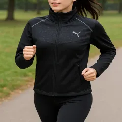 プーマ レディース トレーナー ジャケット L ブラック