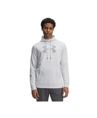 アンダーアーマー メンズ アウター パーカー・スウェット シャツ ロゴ Under Armour Mens Big Logo Hooded Sweatshirt Gray グレー