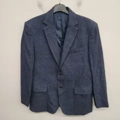 95/M オートクチュール ウール混 スーツ コンビ ジャケット