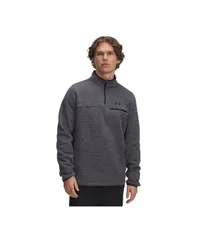 アンダーアーマー メンズ アウター ニット・セーター Under Armour Mens QuarterZip Sweater Gray グレーのサムネイル