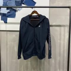 (95) ニューバランス ストリート 起毛 刺繍 ジップアップ ジャケット