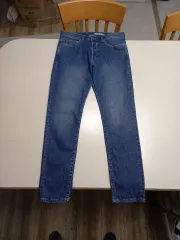 H&M リサイクルストレッチスリムストレートジーン 31-465