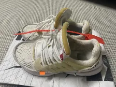 オフホワイト NIKE プレスト 白 270