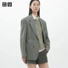 UNIQLO U ジャージー テーラード ジャケット M グレー (新品)